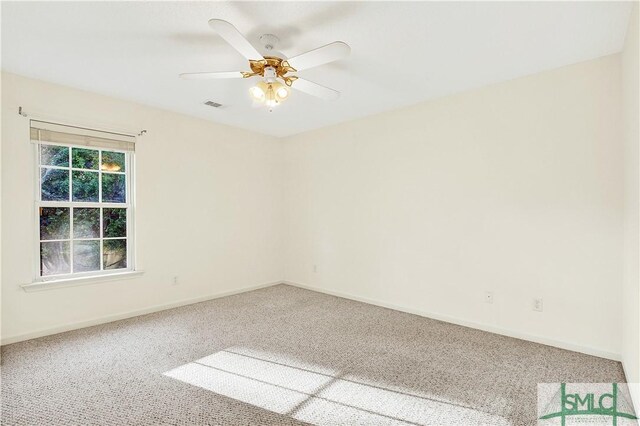 2 Putters Pl, Savannah, GA 31419 - unfurnished room featuring carpet floors, baseboards, and a ceiling fan