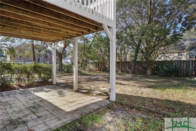 view of patio