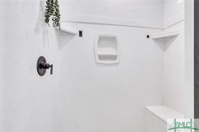 details with walk in shower