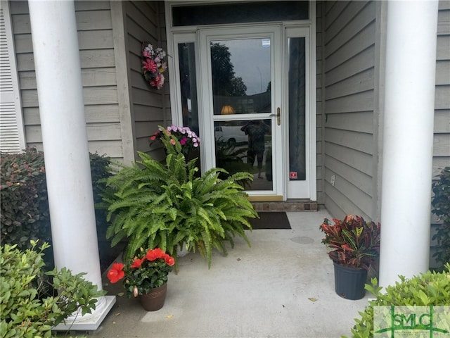 view of entrance to property