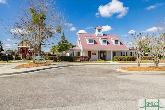 view of cape cod-style house