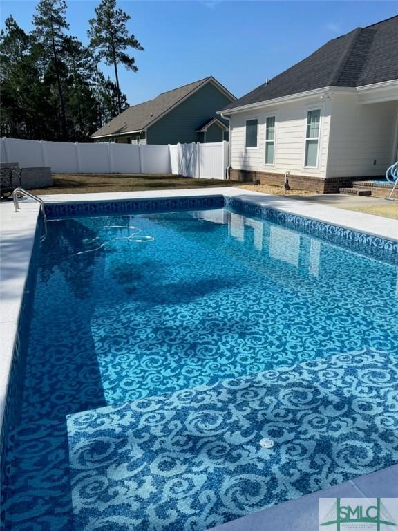 view of pool