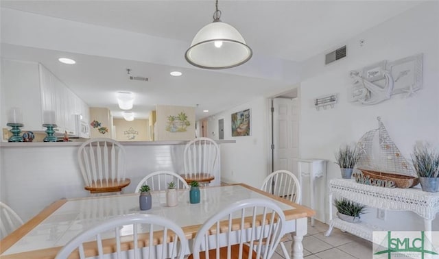 3 3rd St Unit 517, Tybee Island, GA 31328 - dining room featuring tile patterned flooring and recessed lighting
