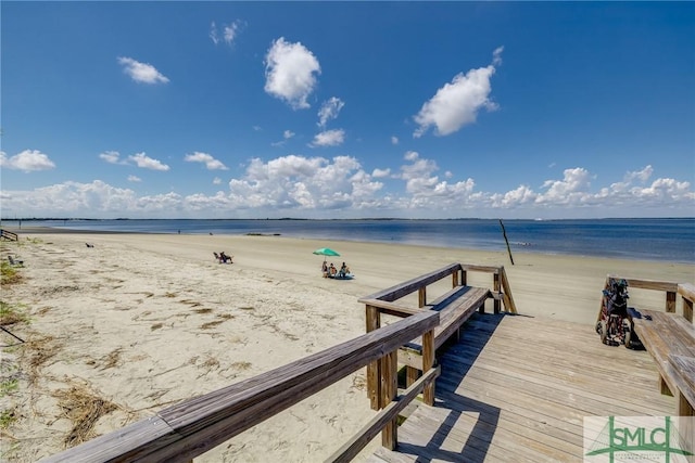 1217 Bay St Unit 105A, Tybee Island, GA 31328 - water view with nearby beach