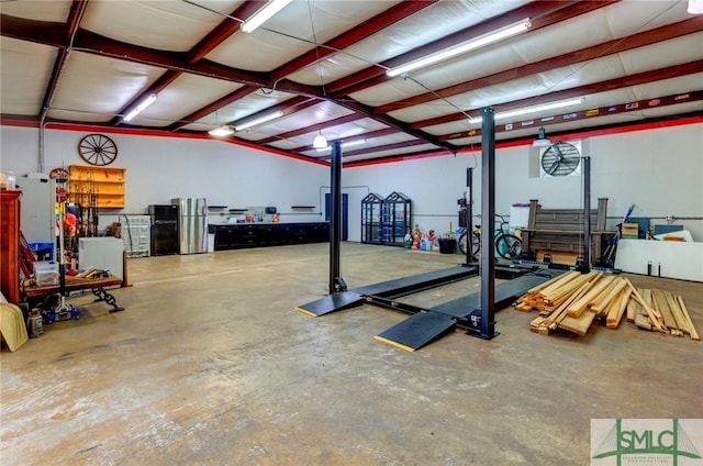 view of workout room