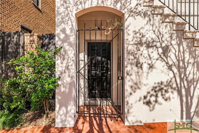 view of property entrance