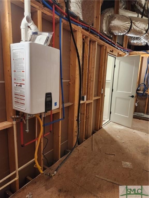 utilities with water heater