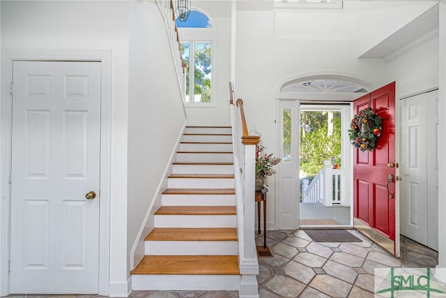 view of foyer