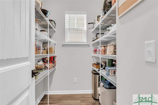 view of pantry