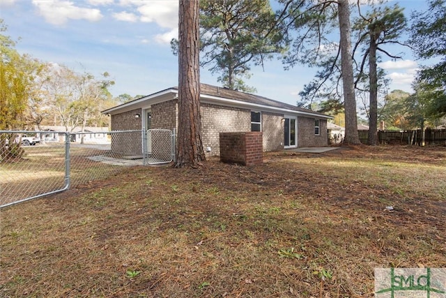 view of side of property