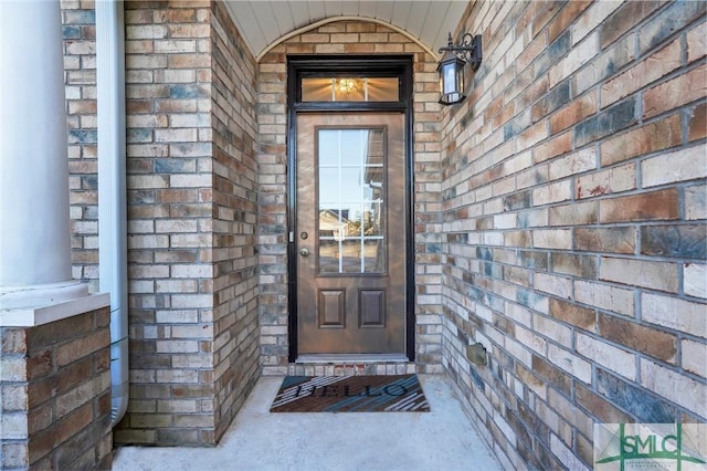 view of entrance to property