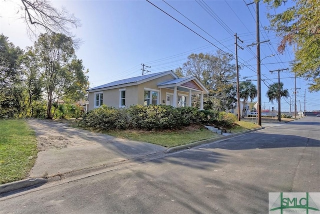 view of property exterior