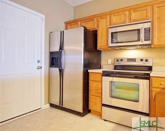 kitchen featuring stainless steel appliances