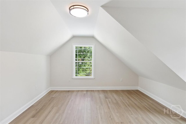 130 N Skinner Ave, Pooler, GA 31322 - bonus room with light wood-style flooring, lofted ceiling, and baseboards