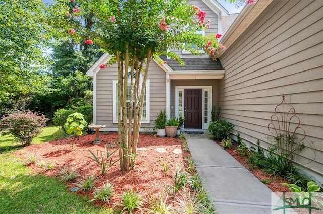 view of property entrance