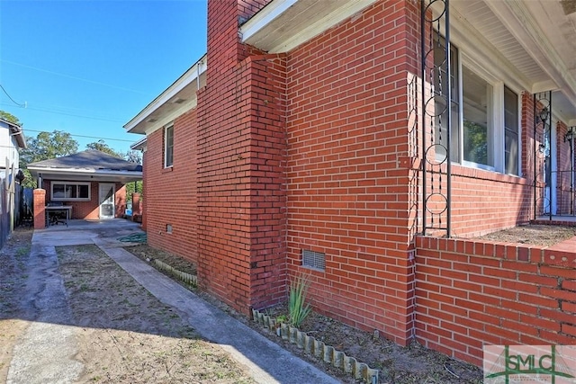 view of property exterior