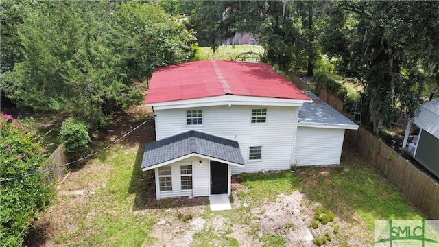 view of back of house