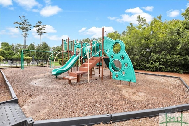 view of play area