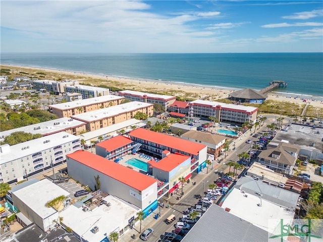 16 Tybrisa St Unit 127, Tybee Island, GA 31328 - aerial view of expansive beach