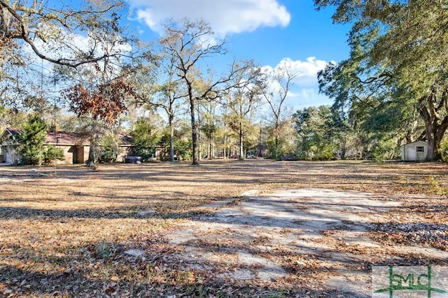 view of yard