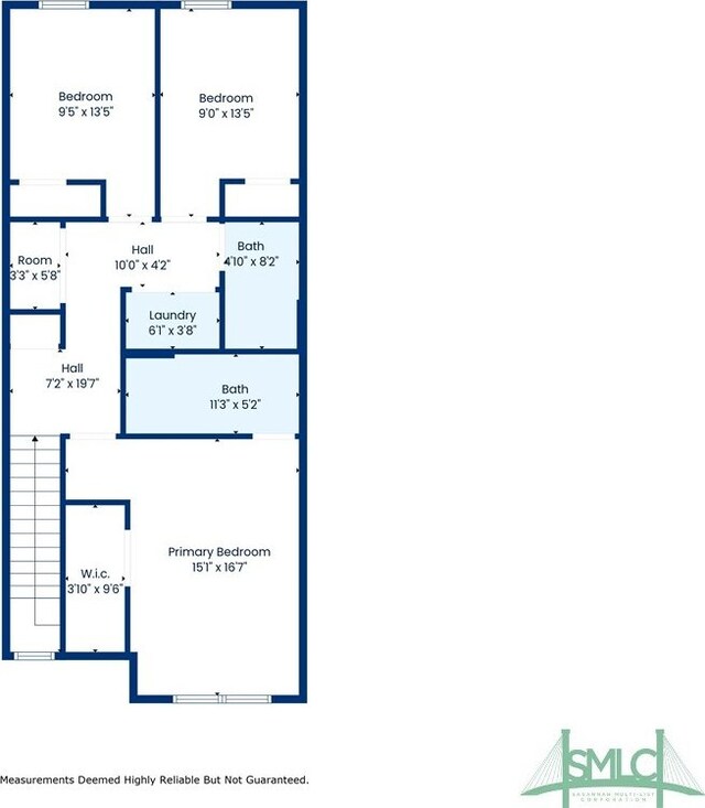 435 Salvia Rd, Bloomingdale, GA 31302 - floor plan