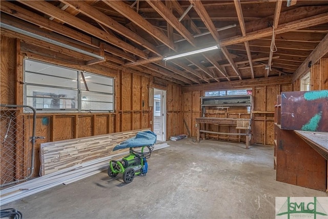 misc room featuring concrete flooring