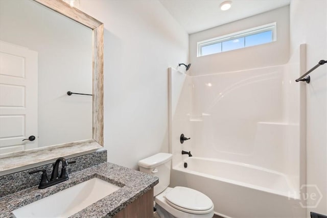 304 Timberlake Dr, Rincon, GA 31312 - full bathroom with vanity, toilet, and  shower combination