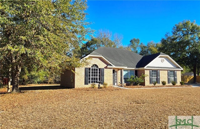 view of ranch-style home