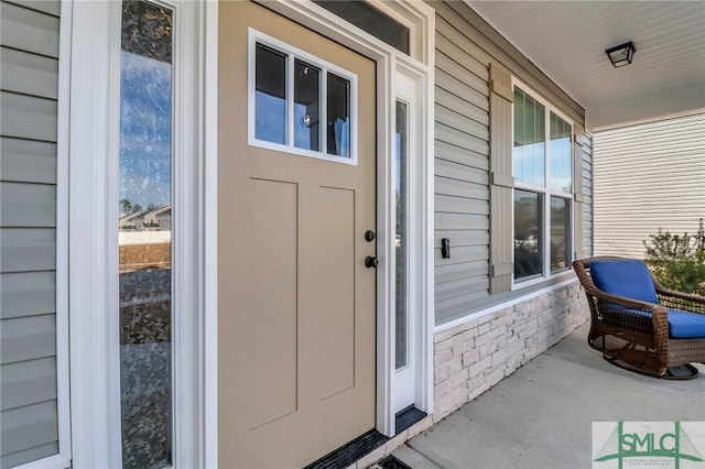 view of entrance to property