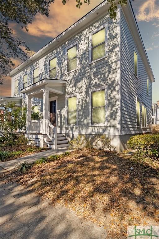 view of townhome / multi-family property