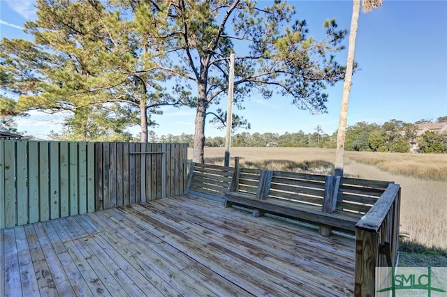 view of deck