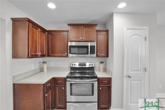 kitchen featuring stainless steel appliances