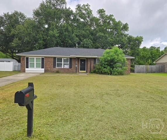 1257 Roberts Way, Pooler, GA 31322 - view of front of home with brick siding