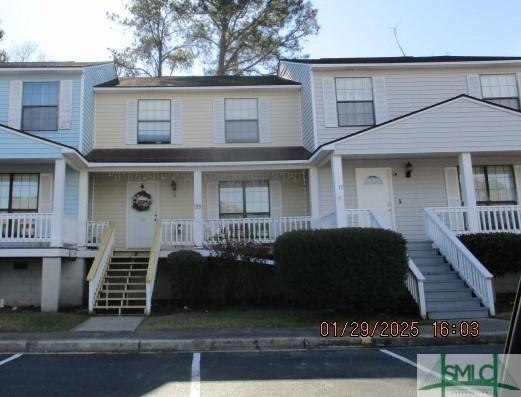 view of townhome / multi-family property