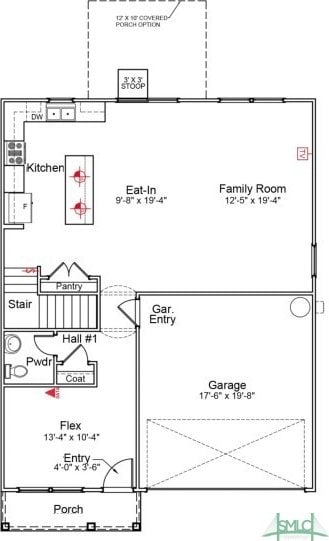 975 Palmer Rd NE, Ludowici, GA 31316 - floor plan