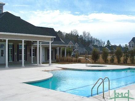 82 Marsh Salt Ln, Port Wentworth, GA 31407 - community pool featuring a patio
