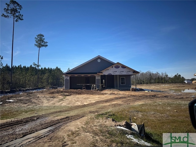 view of front of house