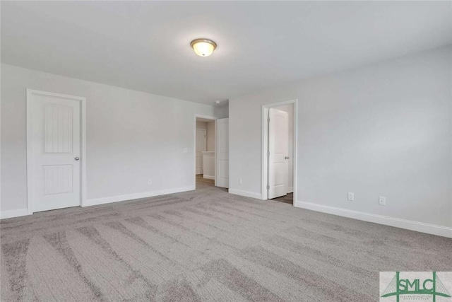 empty room with carpet floors