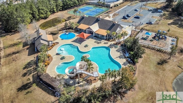 aerial view