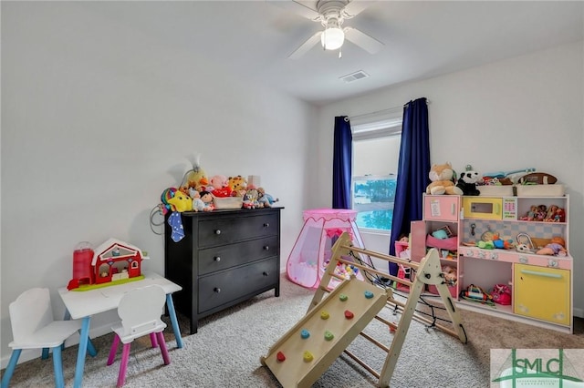 176 Coneflower Rd, Bloomingdale, GA 31302 - bedroom featuring carpet floors and ceiling fan