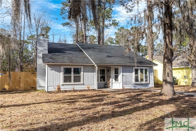 view of front of house