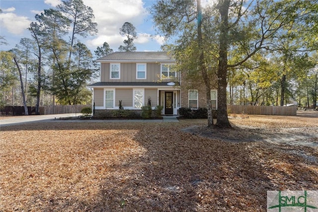 view of front of house