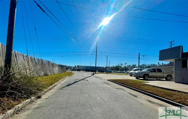 view of street