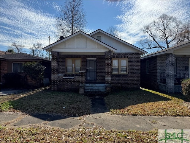 view of bungalow-style house