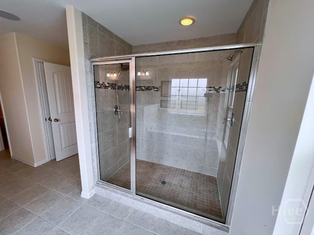 125 Grimsby Rd, Savannah, GA 31407 - full bath with a shower stall and tile patterned flooring