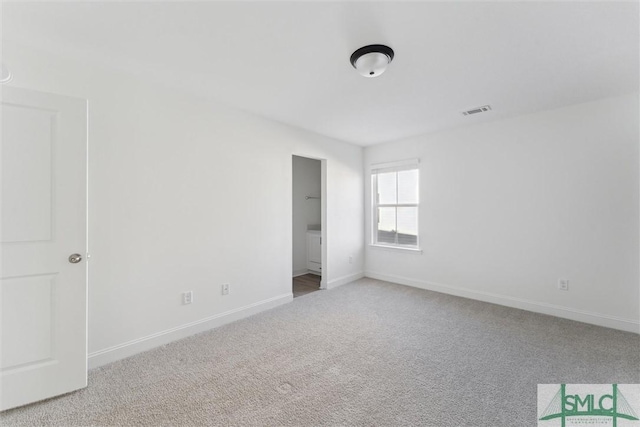 unfurnished bedroom with carpet flooring