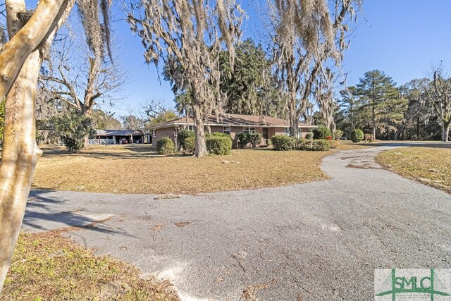 view of front of house