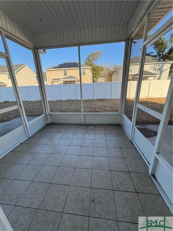 709 Eden Ln, Hinesville, GA 31313 - unfurnished sunroom featuring plenty of natural light