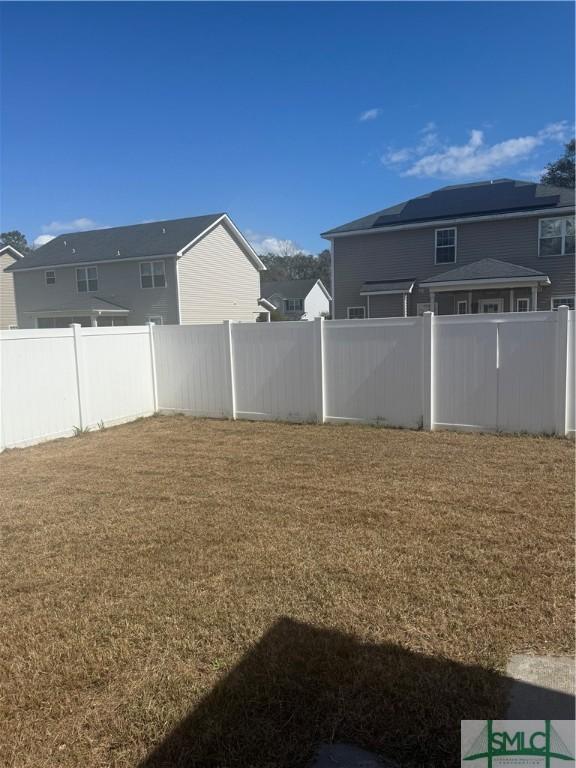 709 Eden Ln, Hinesville, GA 31313 - view of yard with fence