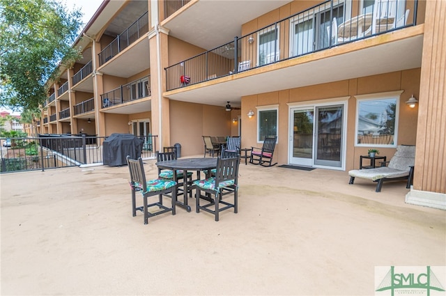 view of patio / terrace with grilling area